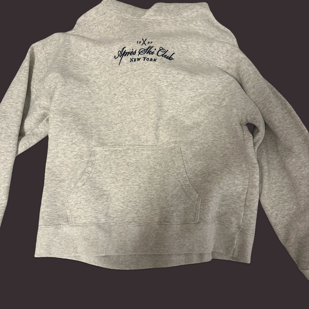 Hollister Light Gray Women's Hoodie